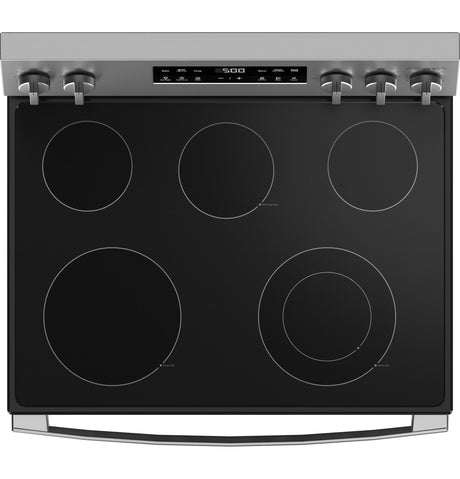 GE® ENERGY STAR® 30" Free-Standing Electric Range with Crisp Mode
