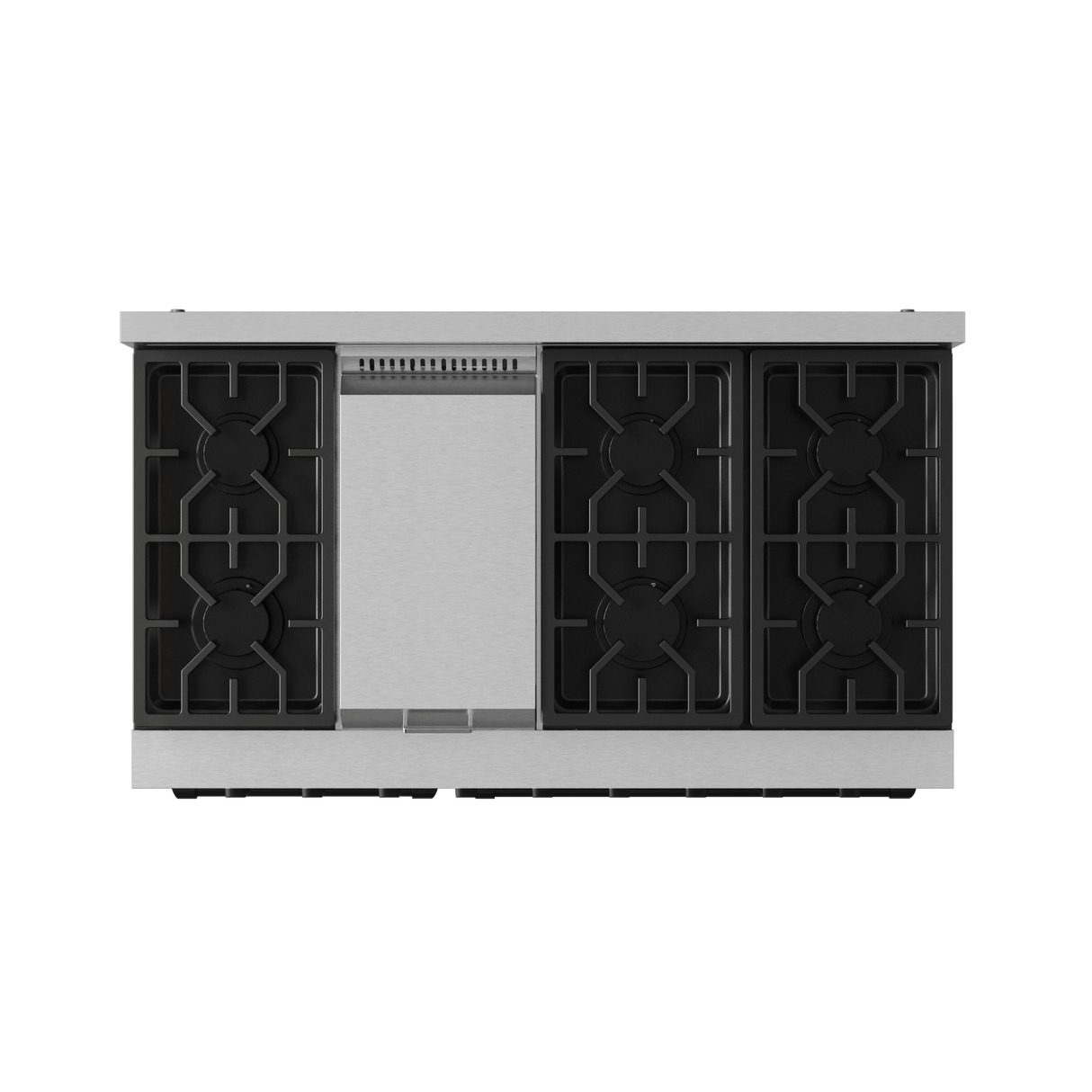 48 Inch Professional Lp Range With Pro-style Knobs In Stainless Steel/black  Gordon Ramsay Series