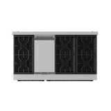 48 Inch Professional Lp Range With Pro-style Knobs In Stainless Steel/black  Gordon Ramsay Series