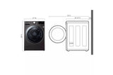 4.5 cu.ft. Smart Wi-Fi Enabled All-In-One Washer/Dryer with TurboWash® Technology