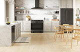 800 Series Dual Fuel Freestanding Range 36" Black Stainless Steel