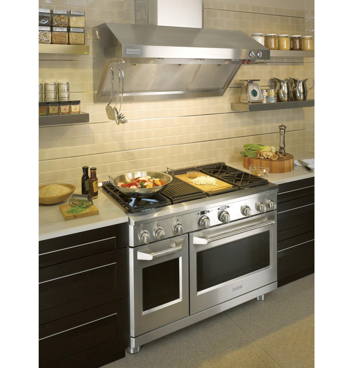 Monogram 48" Stainless Steel Professional Hood