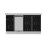 48 Inch Professional Lp Range With Pro-style Knobs In Stainless Steel/bronze  Gordon Ramsay Series