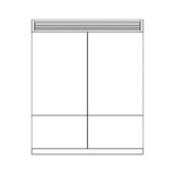 Two 36" Pro Fridges Installation Kit