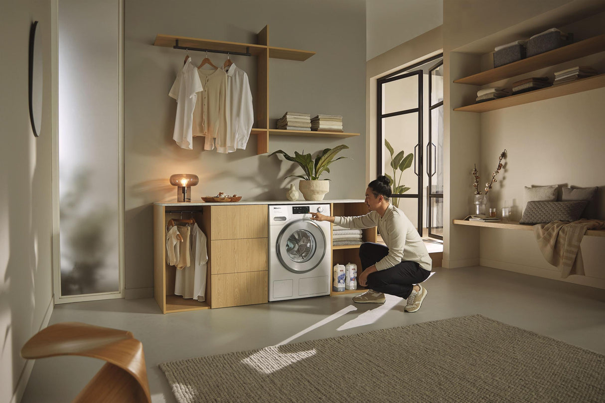 WXI860 WCS TDos & IntenseWash Lotus white - W1 front-loading washing machine: 8 kg  1600 rpm  Auto Dosing  IntenseWash  Pre-Ironing  SingleWash