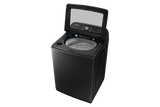 5.4 cu. ft. Extra-Large Capacity Smart Top Load Washer with ActiveWave™ Agitator and Super Speed Wash in Brushed Black