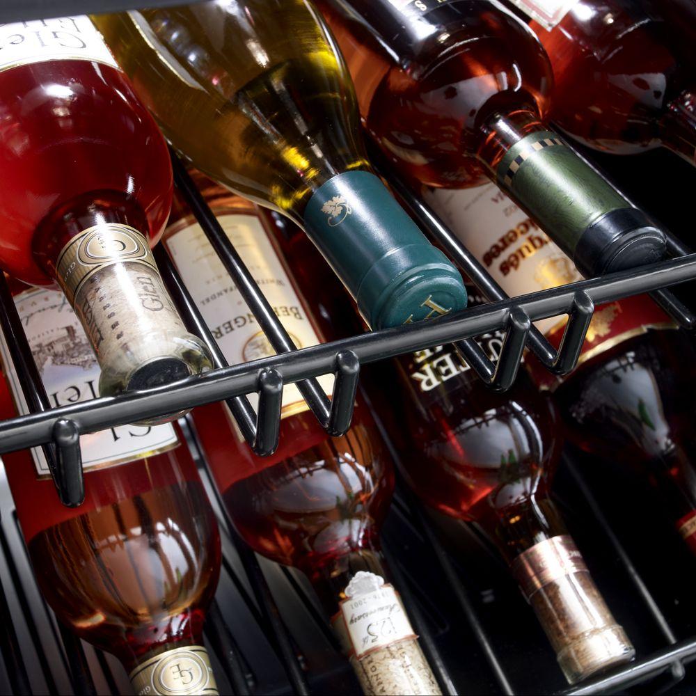 24-inch Wide Undercounter Beverage Center with Dual-temperature Controlled Zones - 5.8 cu. ft.