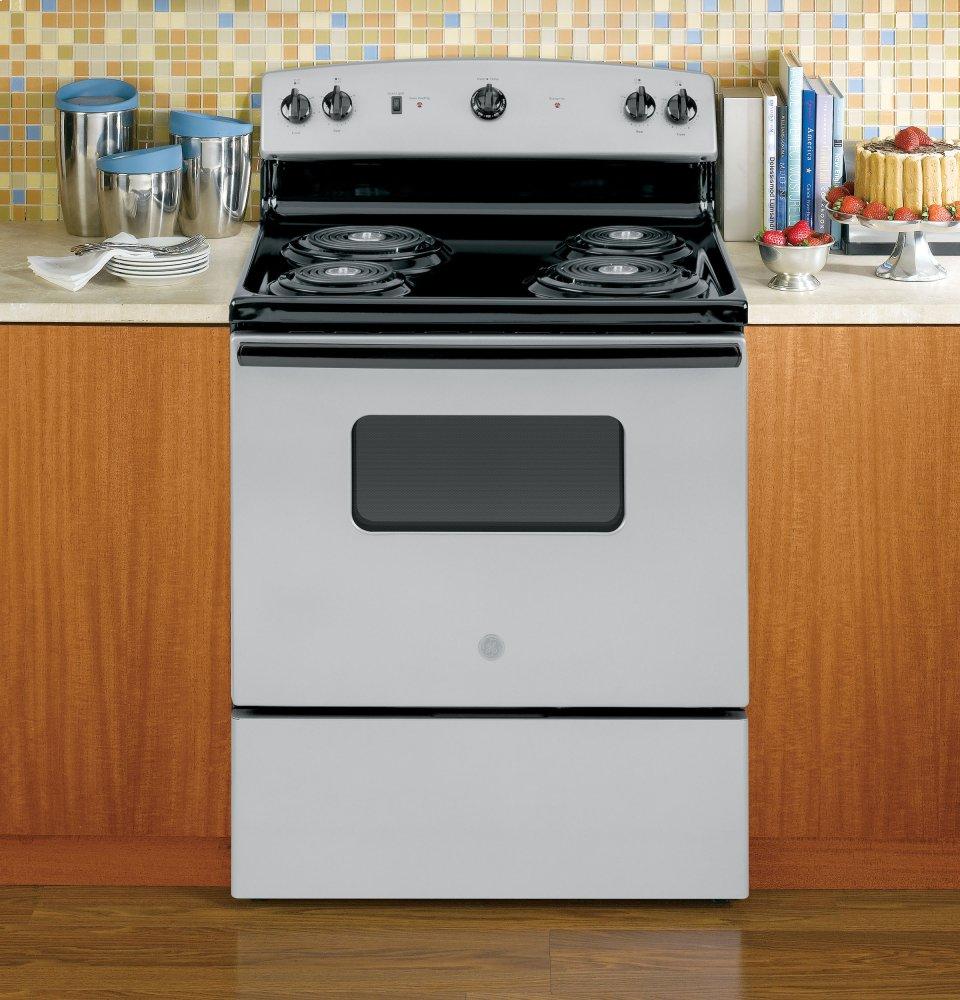 GE® 30" Free-Standing Electric Range