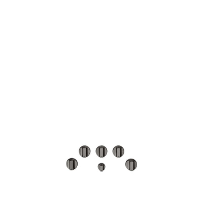 Café™ 5 Gas Cooktop Knobs - Brushed Black