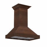 ZLINE 42" Designer Series Wooden Wall Range Hood with Crown Molding (KBRR-42)