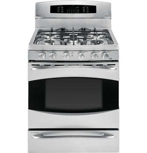 GE Profile™ Series 30" Free-Standing Self Clean Gas Range with Baking Drawer