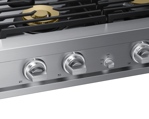 48" Rangetop, Silver Stainless, Natural Gas/Liquid Propane
