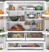 GE® ENERGY STAR® 23.1 Cu. Ft. Counter-Depth Fingerprint Resistant French-Door Refrigerator