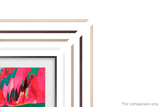85 Inch The Frame Custom Bezel - Sand Gold Metal Magnetic Attachment  Easy Install  Premium Finish