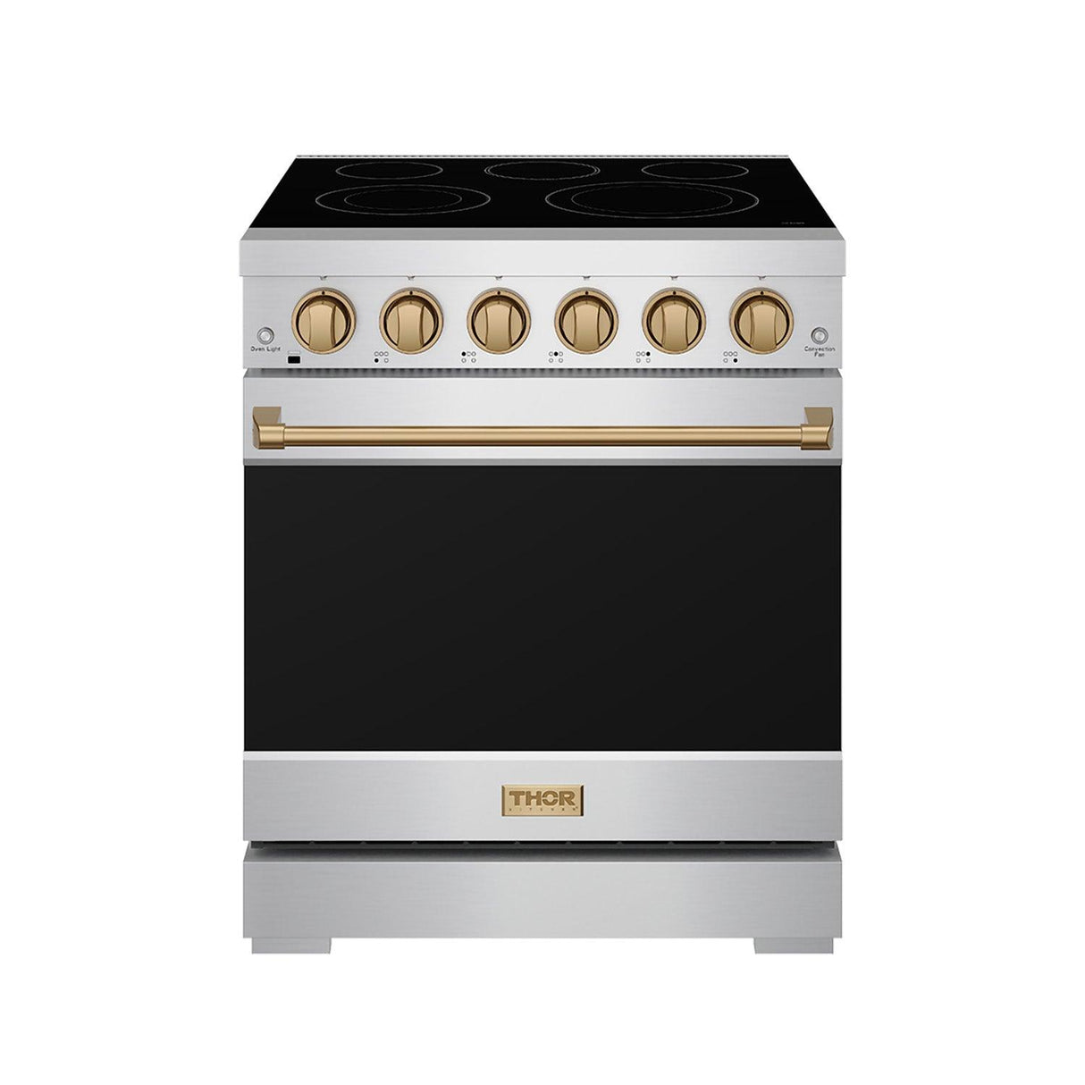 30 Inch Professional Gas With Precision Knob Control In Stainless Steel/bronze