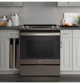 GE® 30" Slide-In Electric Range