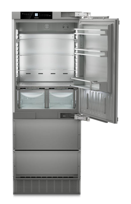 Fully Integrated Bottom Freezer Refrigerator with BioFresh