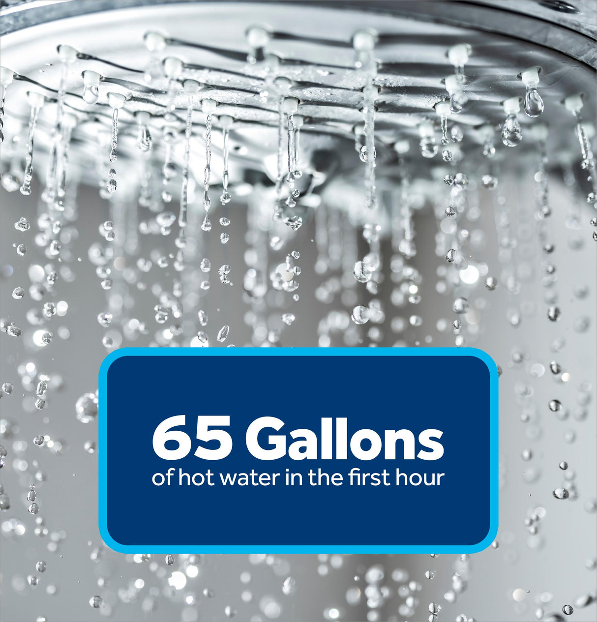 GE RealMAX Choice 50-Gallon Short Liquid Propane Power Vent Water Heater