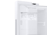 27.4 cu. ft. Large Capacity Side-by-Side Refrigerator in White