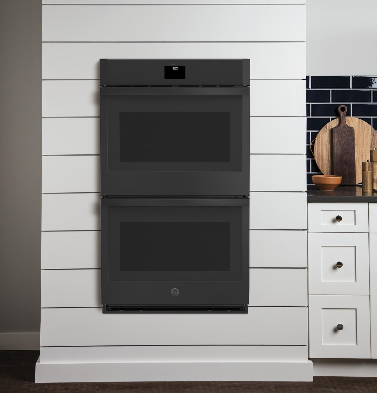 GE® 30" Smart Built-In Self-Clean Convection Double Wall Oven