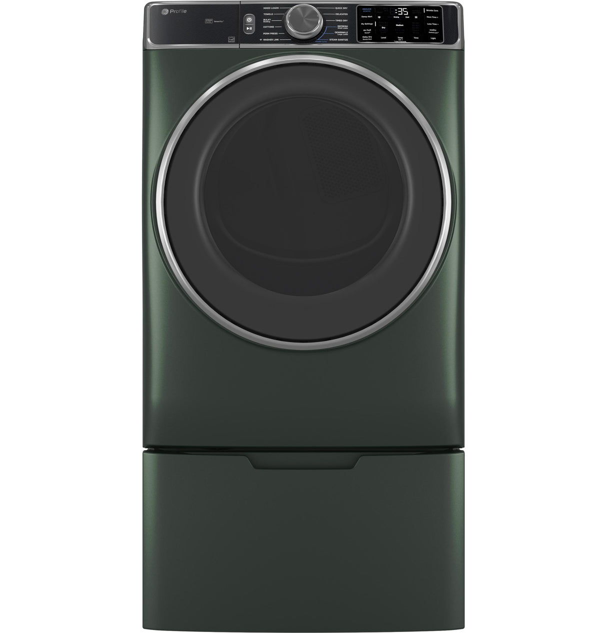GE Profile™ ENERGY STAR® 7.8 cu. ft. Capacity Smart Front Load Electric Dryer with Steam and Sanitize Cycle