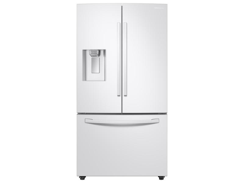 28 cu. ft. Smart 3-Door French Door Refrigerator with AutoFill Water Pitcher in White