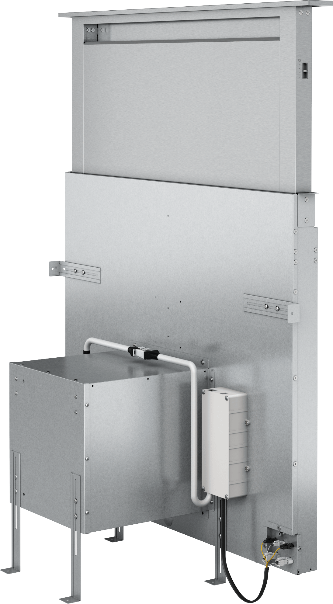 Treviso Downdraft, 14" rise, 36" Width, SS, 600 CFM