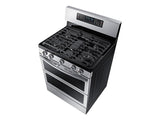 5.8 cu ft. Smart Freestanding Gas Range with Flex Duo™ & Dual Door in Stainless Steel