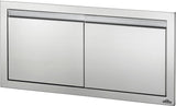 36 x 16 inch Small Double Door, Stainless Steel