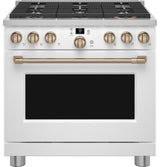 Café™ 36" Smart All-Gas Commercial-Style Range with 6 Burners (Natural Gas)