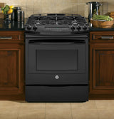 GE® 30" Slide-In Front Control Gas Range