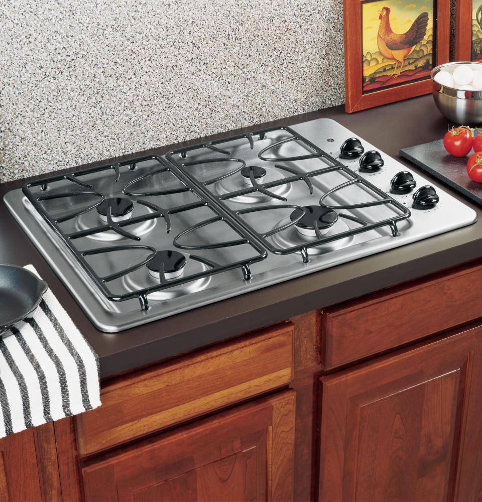 GE® 30" Built-In Gas Cooktop