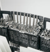 GE Café™ Series Stainless Interior Built-In Dishwasher with Hidden Controls