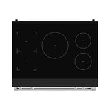 36 Inch Professional Induction Range With Tilt Panel Touch Control In Black and Stainless Steel  Gordon Ramsay Series