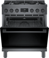 800 Series Gas Freestanding Range 30" Black Stainless Steel