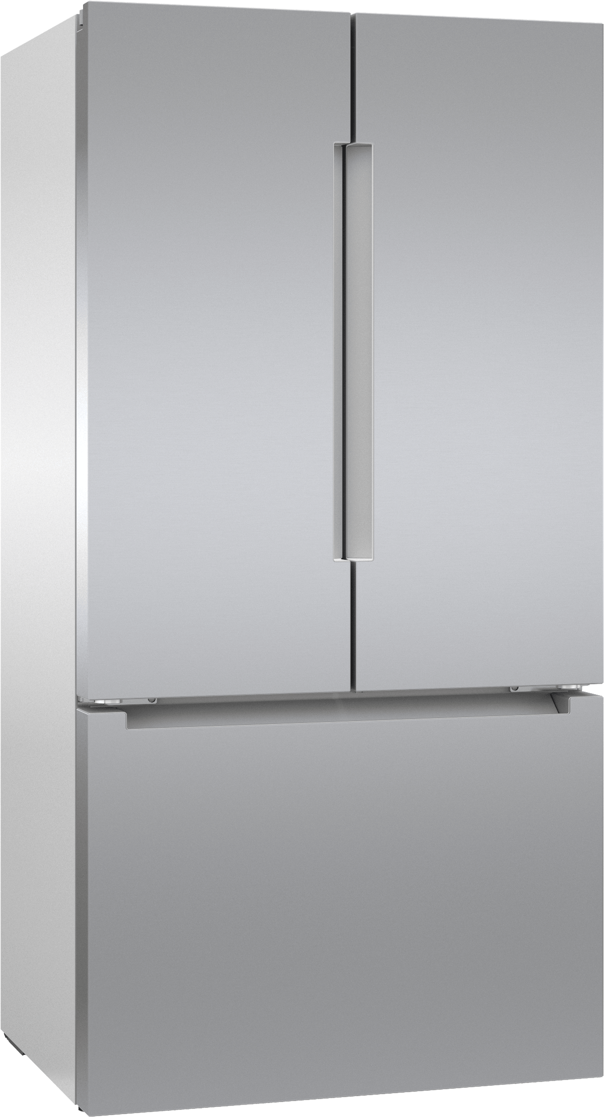 800 Series French Door Bottom Mount Refrigerator 36" Stainless steel (with anti-fingerprint), Total No Frost