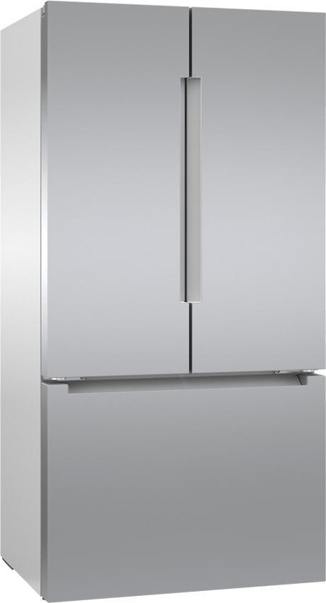 800 Series French Door Bottom Mount Refrigerator 36" Stainless steel (with anti-fingerprint), Total No Frost