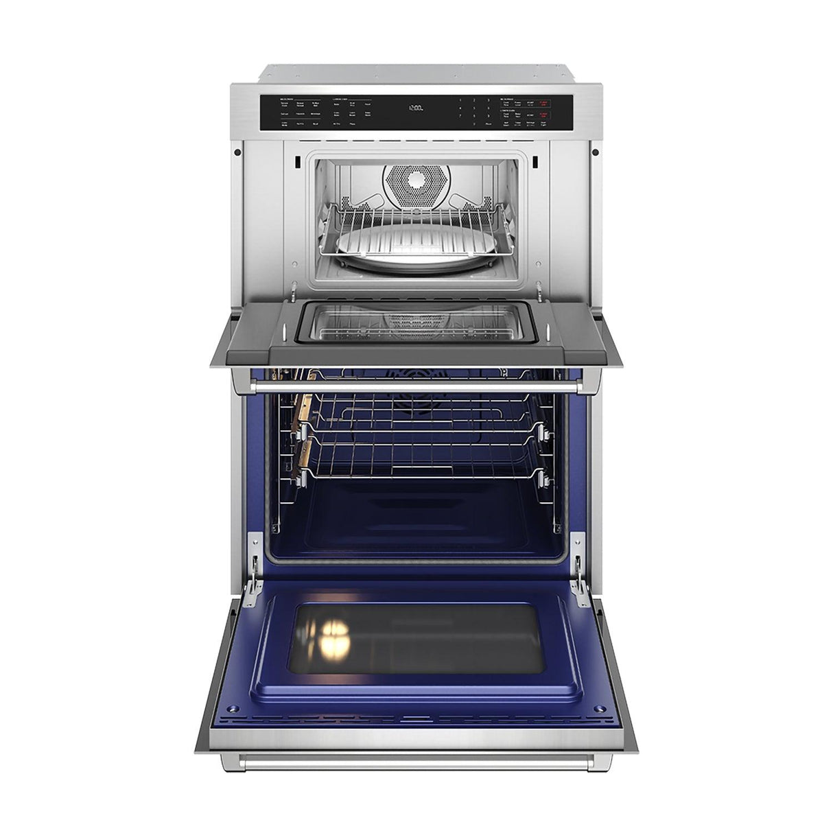 Professional 30-inch Combination Microwave Wall Ovens- Stainless Steel