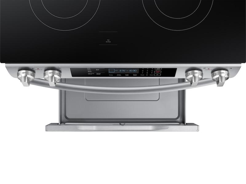 5.8 cu. ft. 4 Element Slide-in Electric Range in Stainless Steel