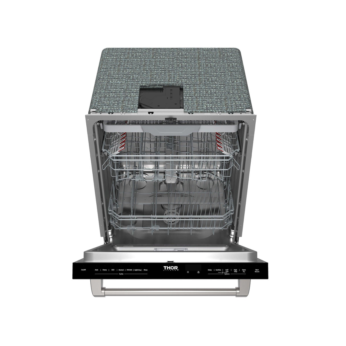 24-inch Built-in Dishwasher With Open Dry and 7 Cycle In Stainless Steel