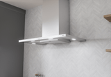 Modena, Wall, 30in, SS+Glass, LED, ACT