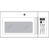 GE Profile™ 1.7 Cu. Ft. Convection Over-the-Range Microwave Oven
