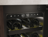 Presrv Wine Cooler, 24in UC, Panel Ready, French Door