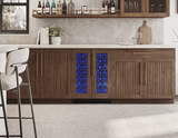Presrv Wine Cooler, 24in UC, Panel Ready, French Door
