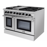 Thor Kitchen - 48 Inch Professional Gas Range In Stainless Steel