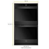 10.0 cu. ft. Smart Double Wall Oven with Touchscreen