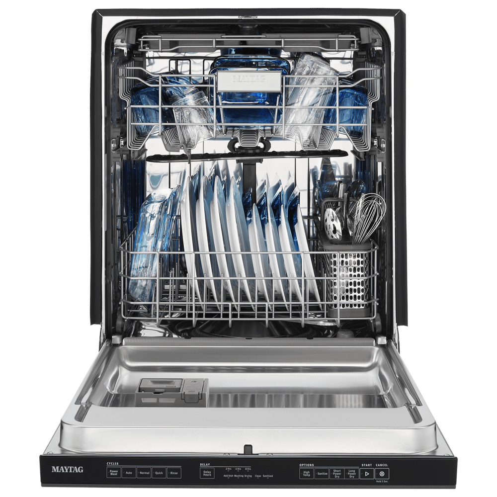 Top Control Dishwasher with PowerDry Options and Third Level Rack