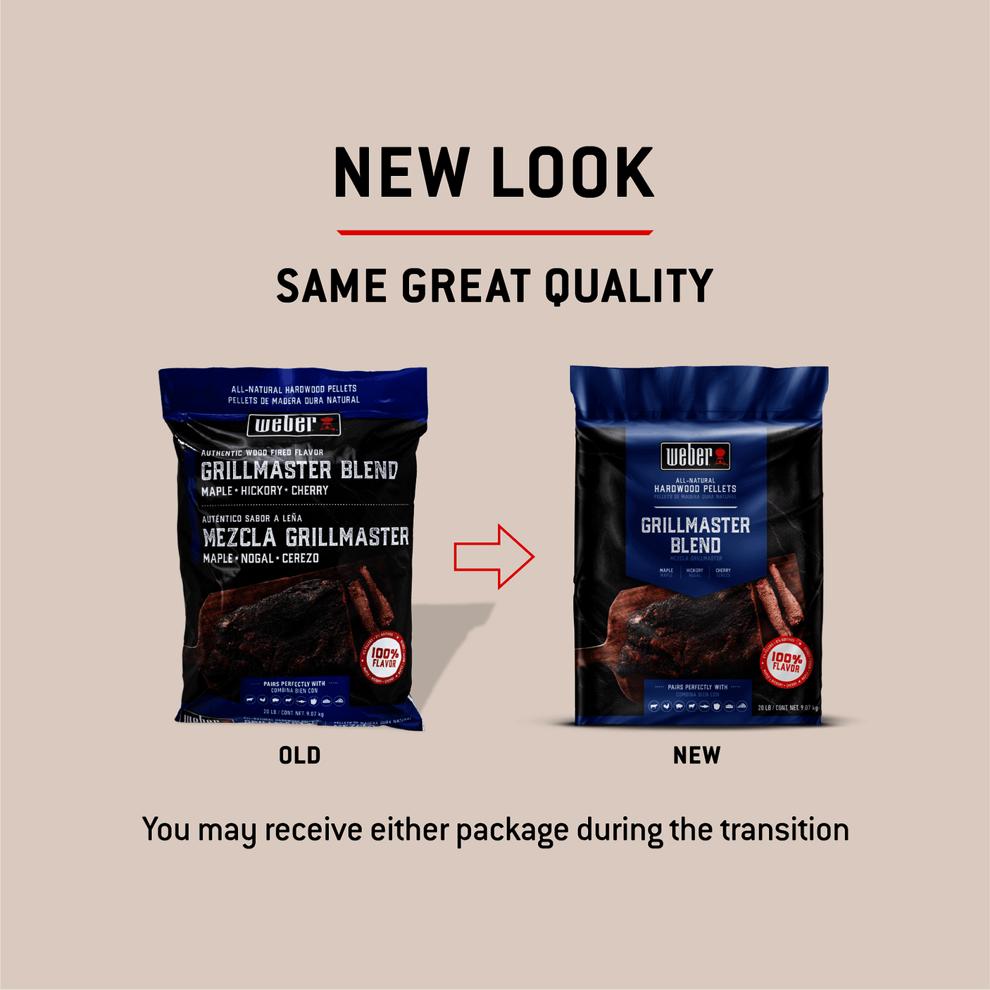 GrillMaster Blend All-Natural Hardwood Pellets