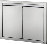 30 x 24 inch Double Door, Stainless Steel