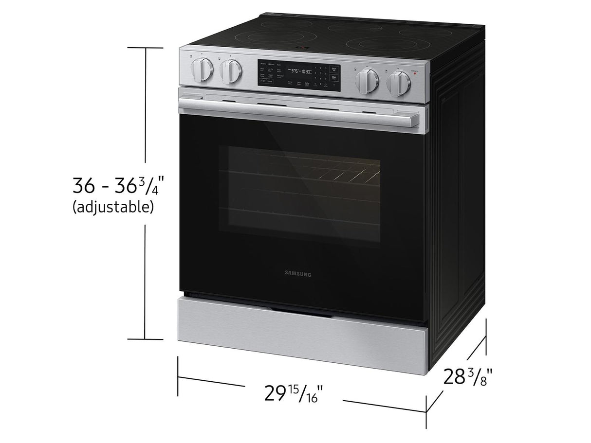 Bespoke Smart Slide-in Electric Range Pro Style Design  Air Fry Max  Precision Knobs